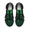 St. Patrick's Day Irish Clover Print Black Gym Shoes-grizzshop