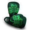 St. Patrick's Day Irish Clover Print Boxing Gloves-grizzshop