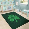 St. Patrick's Day Irish Clover Print Floor Mat-grizzshop