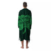 St. Patrick's Day Irish Clover Print Men's Robe-grizzshop