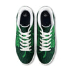 St. Patrick's Day Irish Clover Print White Low Top Sneakers-grizzshop