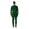 St. Patrick's Day Irish Leaf Print Men's Pajamas-grizzshop