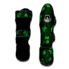 St. Patrick's Day Irish Leaf Print Muay Thai Shin Guards-grizzshop