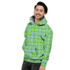 St. Patrick's Day Irish Plaid Print Men's Hoodie-grizzshop