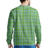 St. Patrick's Day Irish Plaid Print Men's Sweatshirt-grizzshop