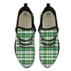 St. Patrick's Day Irish Tartan Print Black Athletic Shoes-grizzshop