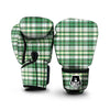 St. Patrick's Day Irish Tartan Print Boxing Gloves-grizzshop