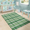 St. Patrick's Day Irish Tartan Print Floor Mat-grizzshop