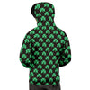 St. Patrick's Day Pixel Clover Print Pattern Men's Hoodie-grizzshop