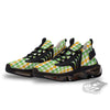 St. Patrick's Day Plaid Print Black Gym Shoes-grizzshop