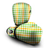 St. Patrick's Day Plaid Print Boxing Gloves-grizzshop