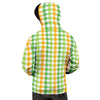 St. Patrick's Day Plaid Print Men's Hoodie-grizzshop