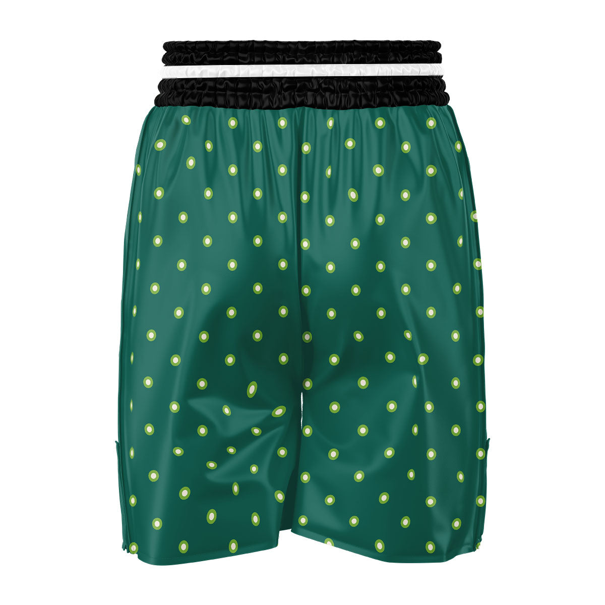 St. Patrick's Day Polka Dot Irish Print Boxing Shorts-grizzshop