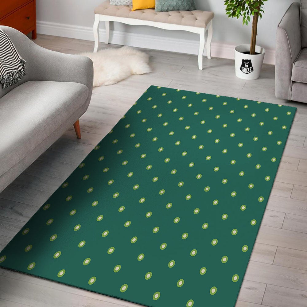 St. Patrick's Day Polka Dot Irish Print Floor Mat-grizzshop