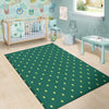 St. Patrick's Day Polka Dot Irish Print Floor Mat-grizzshop