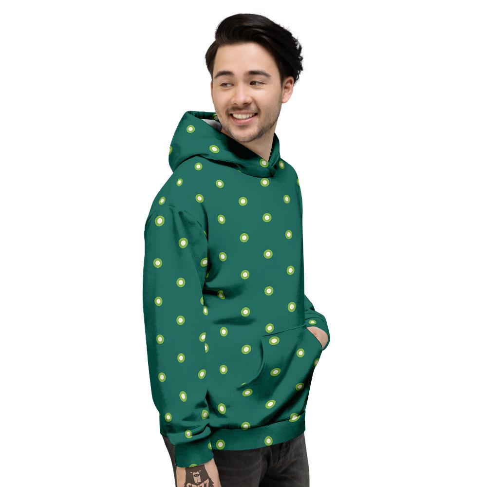 St. Patrick's Day Polka Dot Irish Print Men's Hoodie-grizzshop