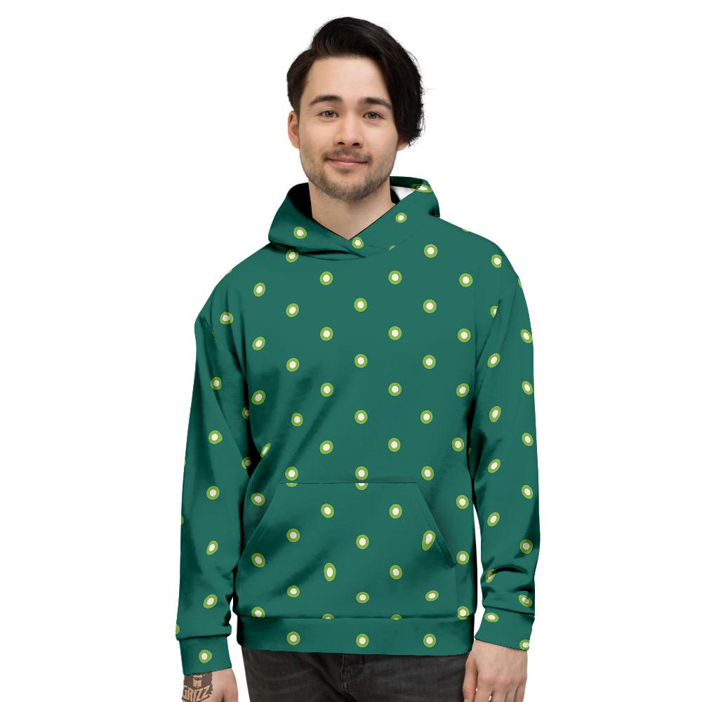 St. Patrick's Day Polka Dot Irish Print Men's Hoodie-grizzshop