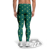 St. Patrick's Day Polka Dot Irish Print Men's Leggings-grizzshop