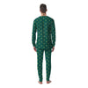 St. Patrick's Day Polka Dot Irish Print Men's Pajamas-grizzshop