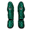 St. Patrick's Day Polka Dot Irish Print Muay Thai Shin Guards-grizzshop