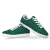 St. Patrick's Day Polka Dot Irish Print White Low Top Sneakers-grizzshop