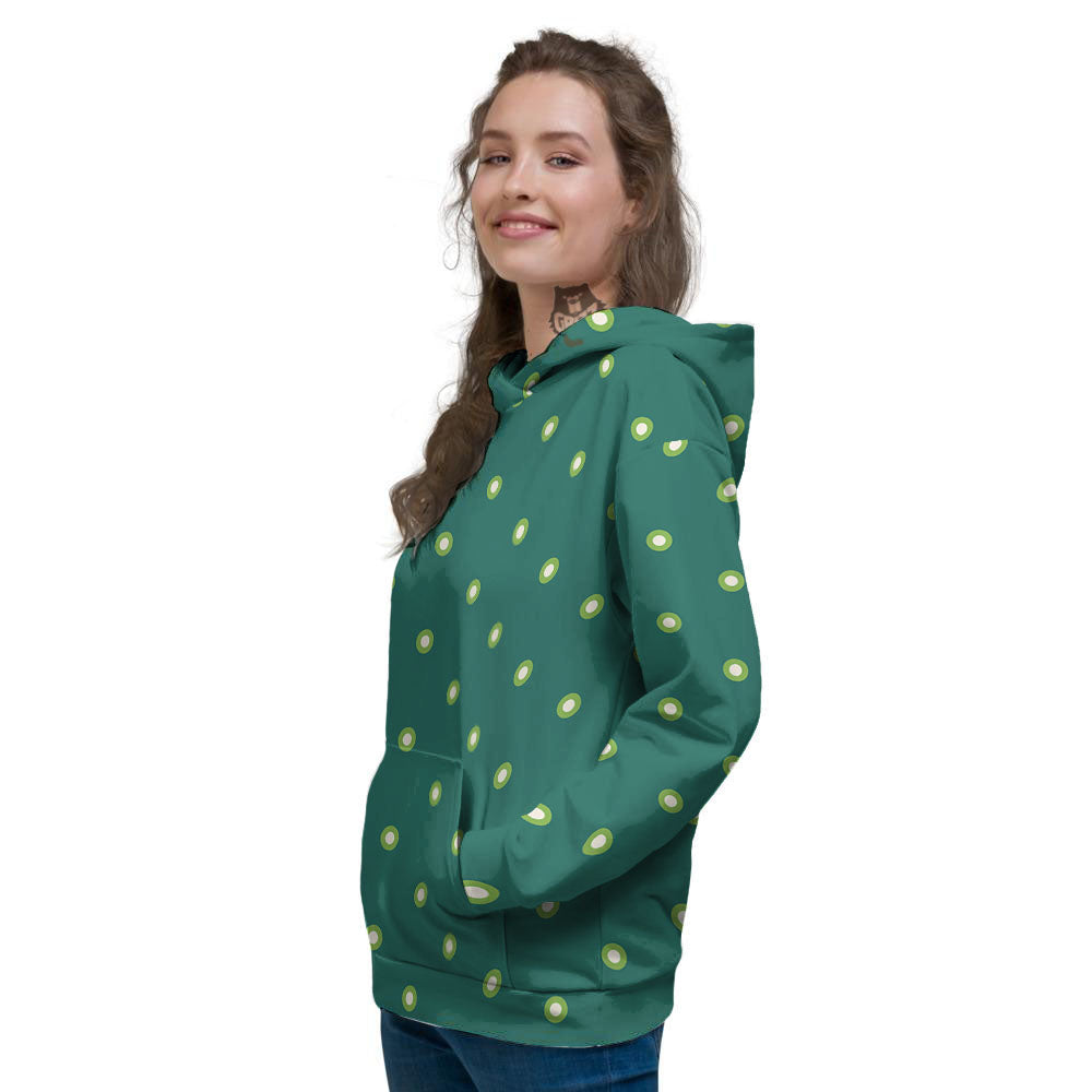 St. Patrick's Day Polka Dot Irish Print Women's Hoodie-grizzshop