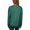 St. Patrick's Day Polka Dot Irish Print Women's Sweatshirt-grizzshop