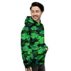 St. Patrick's Day Shamrock Clover Print Men's Hoodie-grizzshop