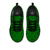 St. Patrick's Day Shamrock Print Pattern Black Sneaker-grizzshop