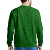 St. Patrick's Day Shamrock Print Pattern Men's Sweatshirt-grizzshop