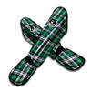 St. Patrick's Day Tartan Shamrock Print Pattern Muay Thai Shin Guards-grizzshop