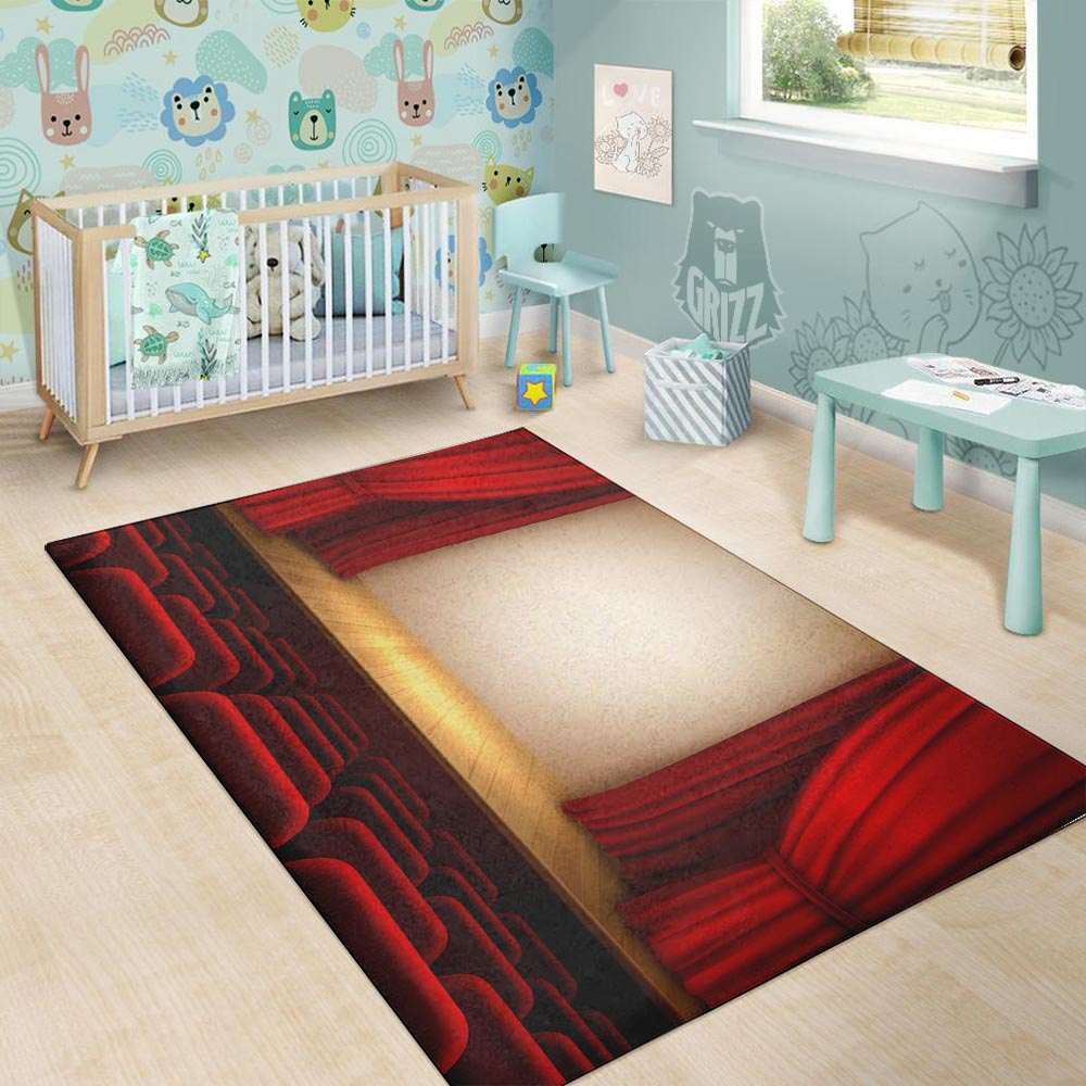 Stage Theater Print Floor Mat-grizzshop
