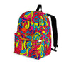 Stained Glass Psychedelic Trippy Backpack-grizzshop