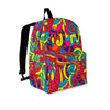 Stained Glass Psychedelic Trippy Backpack-grizzshop