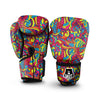 Stained Glass Psychedelic Trippy Boxing Gloves-grizzshop