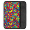 Stained Glass Psychedelic Trippy Car Console Cover-grizzshop