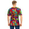 Stained Glass Psychedelic Trippy Men T Shirt-grizzshop