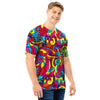 Stained Glass Psychedelic Trippy Men T Shirt-grizzshop