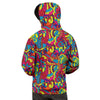 Stained Glass Psychedelic Trippy Men's Hoodie-grizzshop