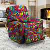 Stained Glass Psychedelic Trippy Recliner Cover-grizzshop