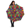 Stained Glass Psychedelic Trippy Umbrella-grizzshop