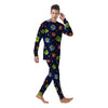 Star And Owl Print Pattern Men's Pajamas-grizzshop