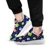 Star And Owl Print Pattern White Athletic Shoes-grizzshop