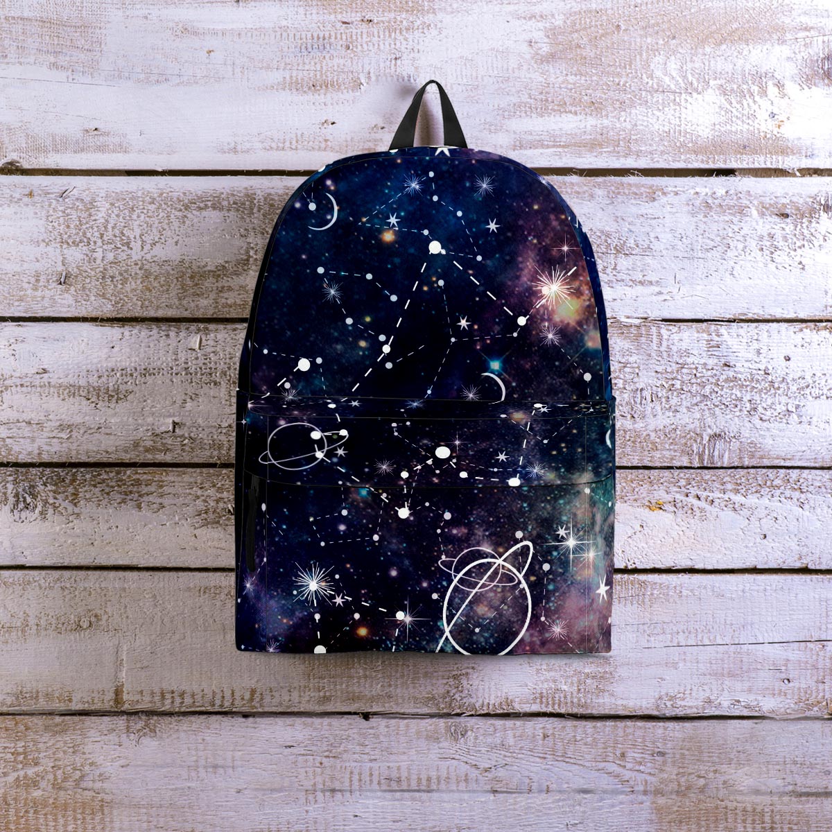 Star Constellation Galaxy Space Backpack-grizzshop