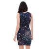 Star Constellation Galaxy Space Bodycon Dress-grizzshop