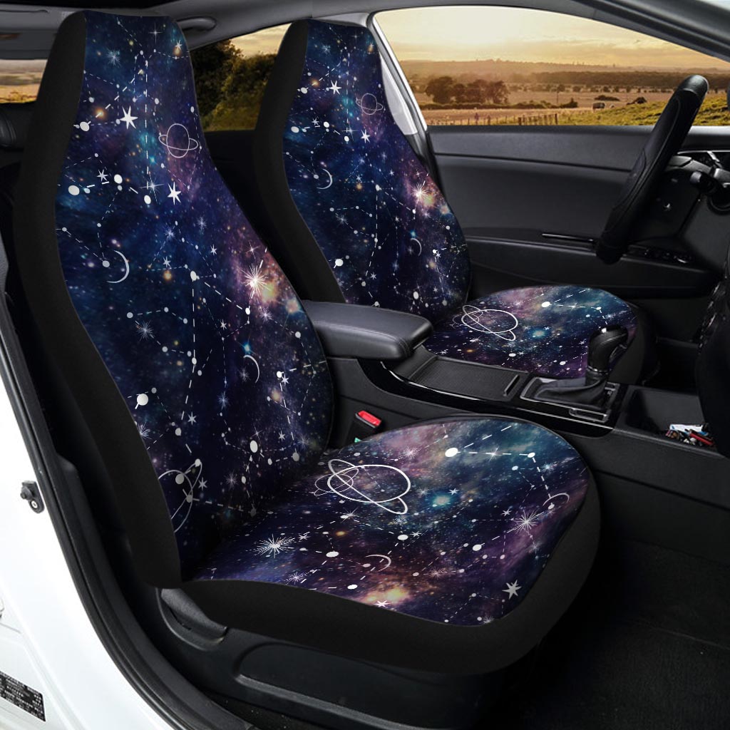 Star Constellation Galaxy Space Car Seat Covers-grizzshop