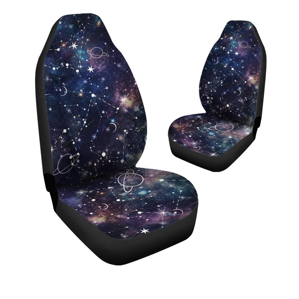 Star Constellation Galaxy Space Car Seat Covers-grizzshop