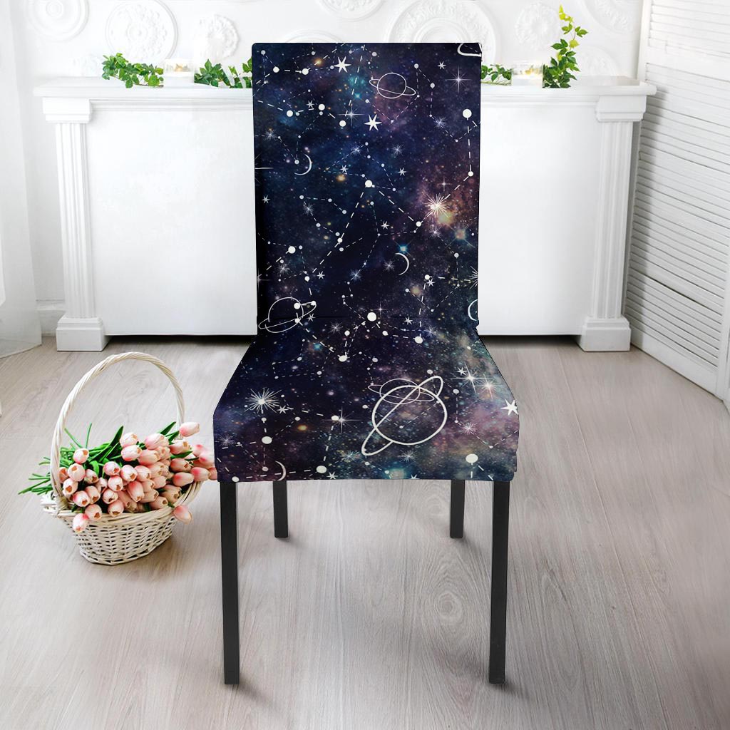 Star Constellation Galaxy Space Chair Cover-grizzshop