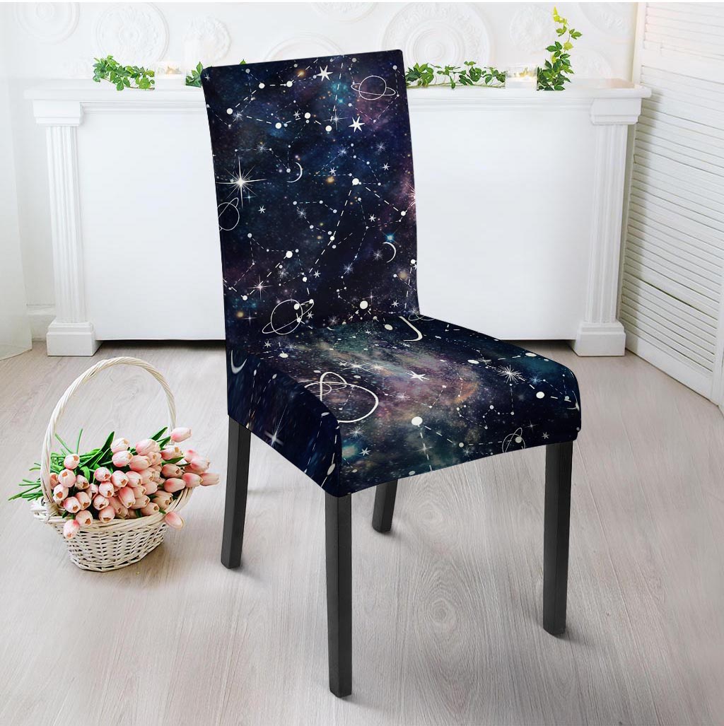 Star Constellation Galaxy Space Chair Cover-grizzshop