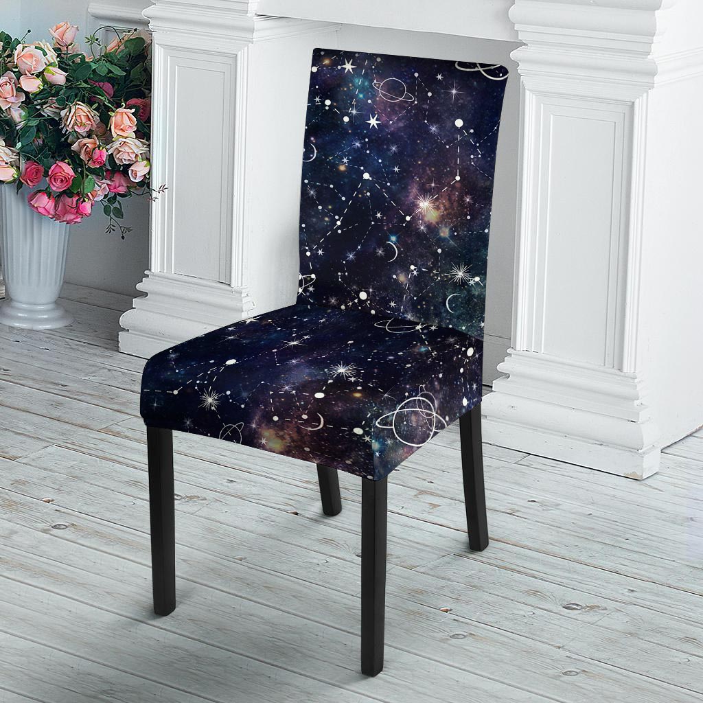 Star Constellation Galaxy Space Chair Cover-grizzshop
